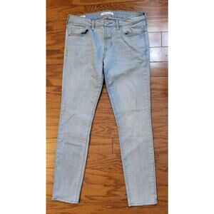 PACSUN Jeans Womens 30 x 30 Blue Denim Stretch Stretch Skinny Preppy Light Wash